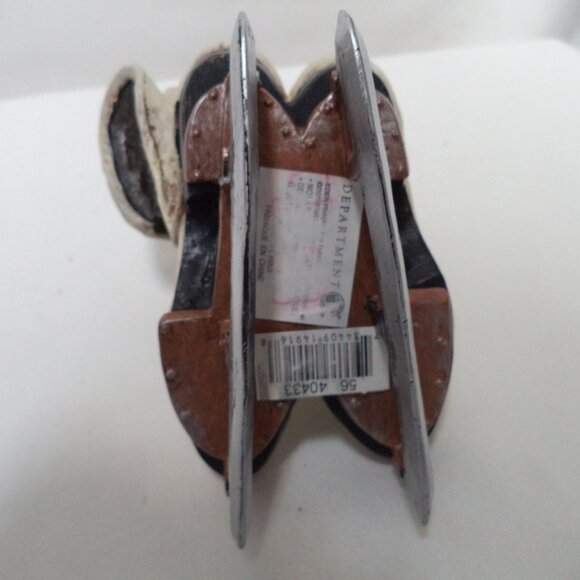 Department 56 Holly Lane Dickens Village Ice Skates Resin Christmas Decor - Picture 8 of 9